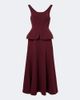 Roland Mouret Roland Mouret Peplum crêpe corset dress - 1