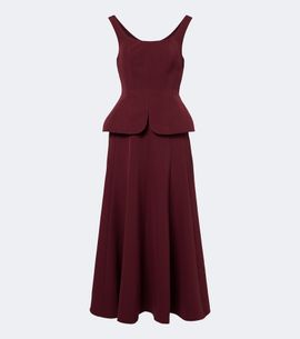 Roland Mouret Roland Mouret Peplum crêpe corset dress