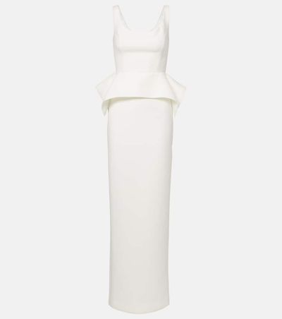 Roland Mouret Roland Mouret Peplum crÃªpe gown