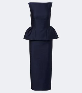 Roland Mouret Roland Mouret Peplum taffeta cocktail dress