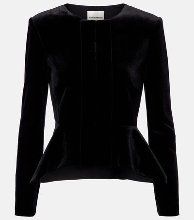 Roland Mouret Roland Mouret Peplum velvet jacket