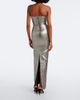 Roland Mouret Roland Mouret Pleated lamé jacquard bustier gown - 5