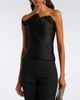 Roland Mouret Roland Mouret Pleated taffeta corset top - 2
