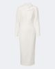 Roland Mouret Roland Mouret Ramie and silk jacquard cocktail dress - 1