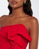 Roland Mouret Roland Mouret Ruffled wool and silk cady corset - 3