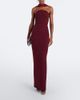 Roland Mouret Roland Mouret Scarf-detail bustier gown - 2