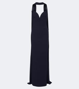 Roland Mouret Roland Mouret Scarf-detail corset gown