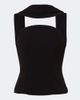Roland Mouret Roland Mouret Scarf-detail crêpe corset top - 1