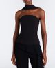 Roland Mouret Roland Mouret Scarf-detail crêpe corset top - 2
