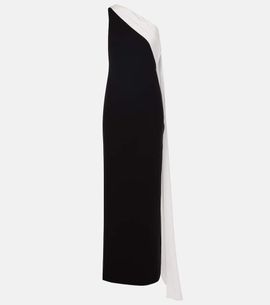 Roland Mouret Roland Mouret Scarf-detail one-shoulder gown