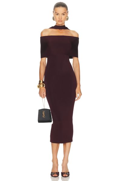Roland Mouret - Scarf Detail Midi Dress