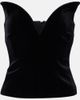 Roland Mouret Roland Mouret Velvet corset top - 1