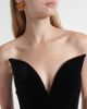 Roland Mouret Roland Mouret Velvet corset top - 4