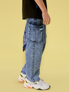 ROLAROLA Cargo Denim Pants_Blue
