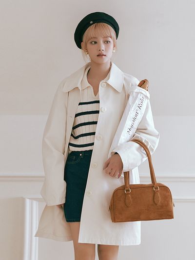 ROLAROLA Single Button Trench Coat_IV