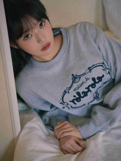 ROLAROLA Vintage Logo Sweatshirt_Melange Gray