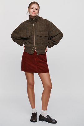 Rolla's 90s Relaxed Corduroy Mini Skirt