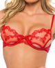 Roma Confidential Roma Confidential Baroque Heart Underwire Bra & Garter Belt & Thong Set - 1