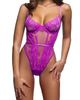 Roma Confidential Roma Confidential Desire Lace & Mesh Underwire Teddy - 1