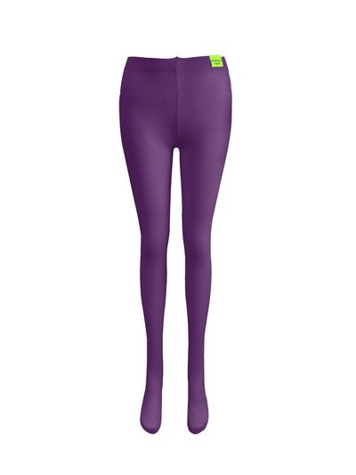 Romantic Tiger Basic Tights Purple