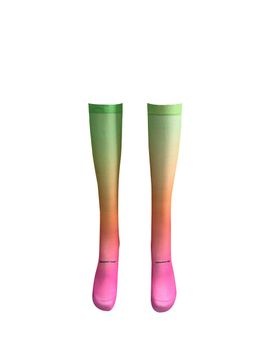 Romantic tiger Cotton Candy Knee Stockings