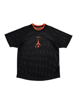 ROND&DEMARRER [Unisex] Black 1891 Sports Functional Mesh Short Sleeve