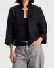 Ronen Chen Ronen Chen Cropped Linen Jacket - 1