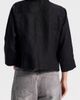 Ronen Chen Ronen Chen Cropped Linen Jacket - 3