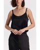 Ronen Chen Ronen Chen Satin Tank Top with Round Neck and Adjustable Straps - 1