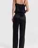 Ronen Chen Ronen Chen Satin Tank Top with Round Neck and Adjustable Straps - 2