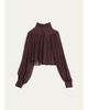 Ronny Kobo Aerin Gathered Jersey Top - 1