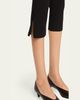 Ronny Kobo Andrew Zip-Hem Ponte Capri Pants - 5
