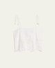 Ronny Kobo Blaire Floral-Embroidered Cotton Top - 1