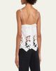 Ronny Kobo Blaire Floral-Embroidered Cotton Top - 3