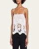 Ronny Kobo Blaire Floral-Embroidered Cotton Top - 4