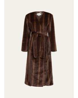 Ronny Kobo Cady Faux-Fur Coat