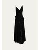 Ronny Kobo Gwen Draped Velvet Burnout Maxi Dress - 1