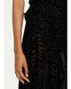 Ronny Kobo Gwen Draped Velvet Burnout Maxi Dress - 5