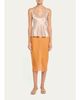 Ronny Kobo Lace-Trim Skirt - 2