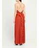 Ronny Kobo Milena Backless Ruffle Chiffon Maxi Dress - 3