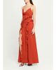 Ronny Kobo Milena Backless Ruffle Chiffon Maxi Dress - 4