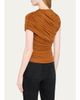 Ronny Kobo Montana Ruched Cap-Sleeve Top - 3