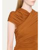 Ronny Kobo Montana Ruched Cap-Sleeve Top - 5