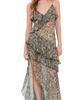 Ronny Kobo Ronny Kobo Alva Dress Black Gold Multi - 1