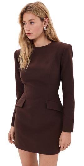 Ronny Kobo Ronny Kobo Brette Dress Chocolate