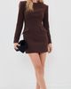 Ronny Kobo Ronny Kobo Brette Dress Chocolate - 5