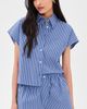 Ronny Kobo Ronny Kobo Carmena Top Cobalt Stripe - 2