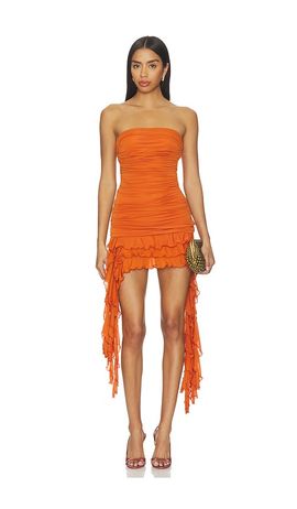 ronny kobo nasha ruched cutout maxi dress Ronny Kobo Collection | Dresses | Ronny Kobo Nasha Ruched Cutout Maxi Dress  In Port Red
