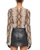 Ronny Kobo Ronny Kobo Klaire V Neck Silk Blouse - 3