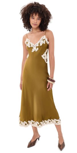 Ronny Kobo Ronny Kobo Lalita Dress Ochre